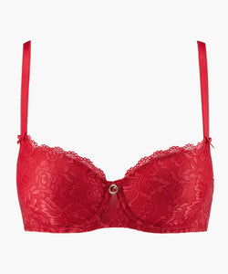 Aubade Rosessence Half Cup Moulded Underwire Bra (Basic Colours)