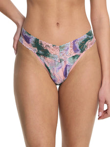 Hanky Panky O/S High/Original Rise Signature Lace Thong Prints