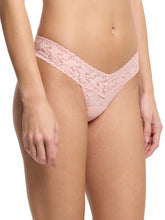 Load image into Gallery viewer, Hanky Panky O/S Low Rise Signature Lace Thong Solid Colors
