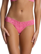 Load image into Gallery viewer, Hanky Panky O/S Low Rise Signature Lace Thong Solid Colors
