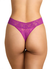 Load image into Gallery viewer, Hanky Panky O/S Low Rise Signature Lace Thong Solid Colors
