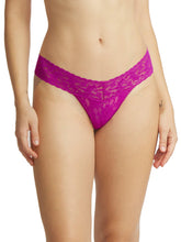 Load image into Gallery viewer, Hanky Panky O/S Low Rise Signature Lace Thong Solid Colors
