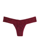 Load image into Gallery viewer, Hanky Panky O/S Low Rise Signature Lace Thong Solid Colors
