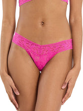 Load image into Gallery viewer, Hanky Panky O/S Low Rise Signature Lace Thong Solid Colors

