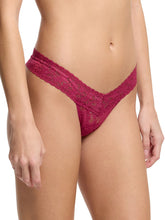 Load image into Gallery viewer, Hanky Panky O/S Low Rise Signature Lace Thong Solid Colors
