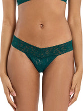 Load image into Gallery viewer, Hanky Panky O/S Low Rise Signature Lace Thong Solid Colors
