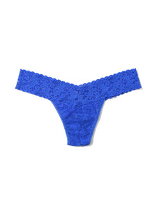 Hanky Panky O/S Low Rise Signature Lace Thong Solid Colors