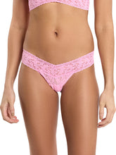 Load image into Gallery viewer, Hanky Panky O/S Low Rise Signature Lace Thong Solid Colors

