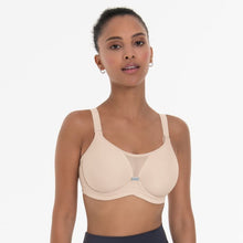 Load image into Gallery viewer, Anita Performance WireX Sports Bra with Underwire (Black, Smart Rose)
