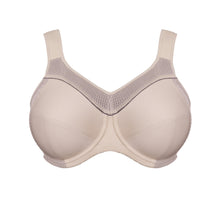 Load image into Gallery viewer, Ulla Kate Non-Padded Underwired Padded Strap Sports Bra (Nude)
