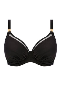 Fantasie East Hampton Underwire Full Cup Bikini Top (Black)