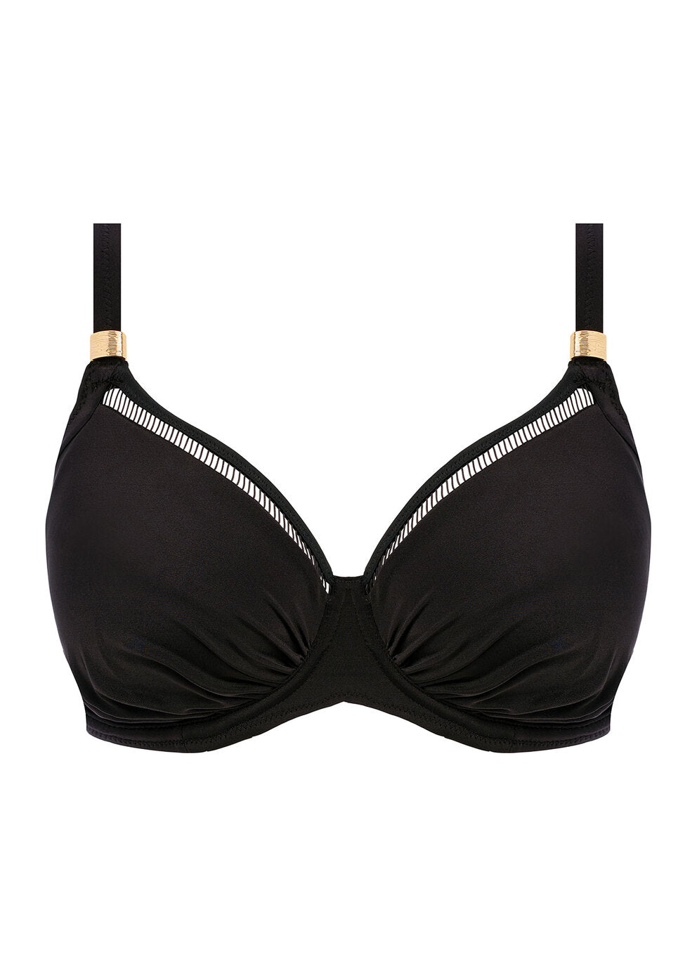 Fantasie East Hampton Underwire Full Cup Bikini Top (Black)