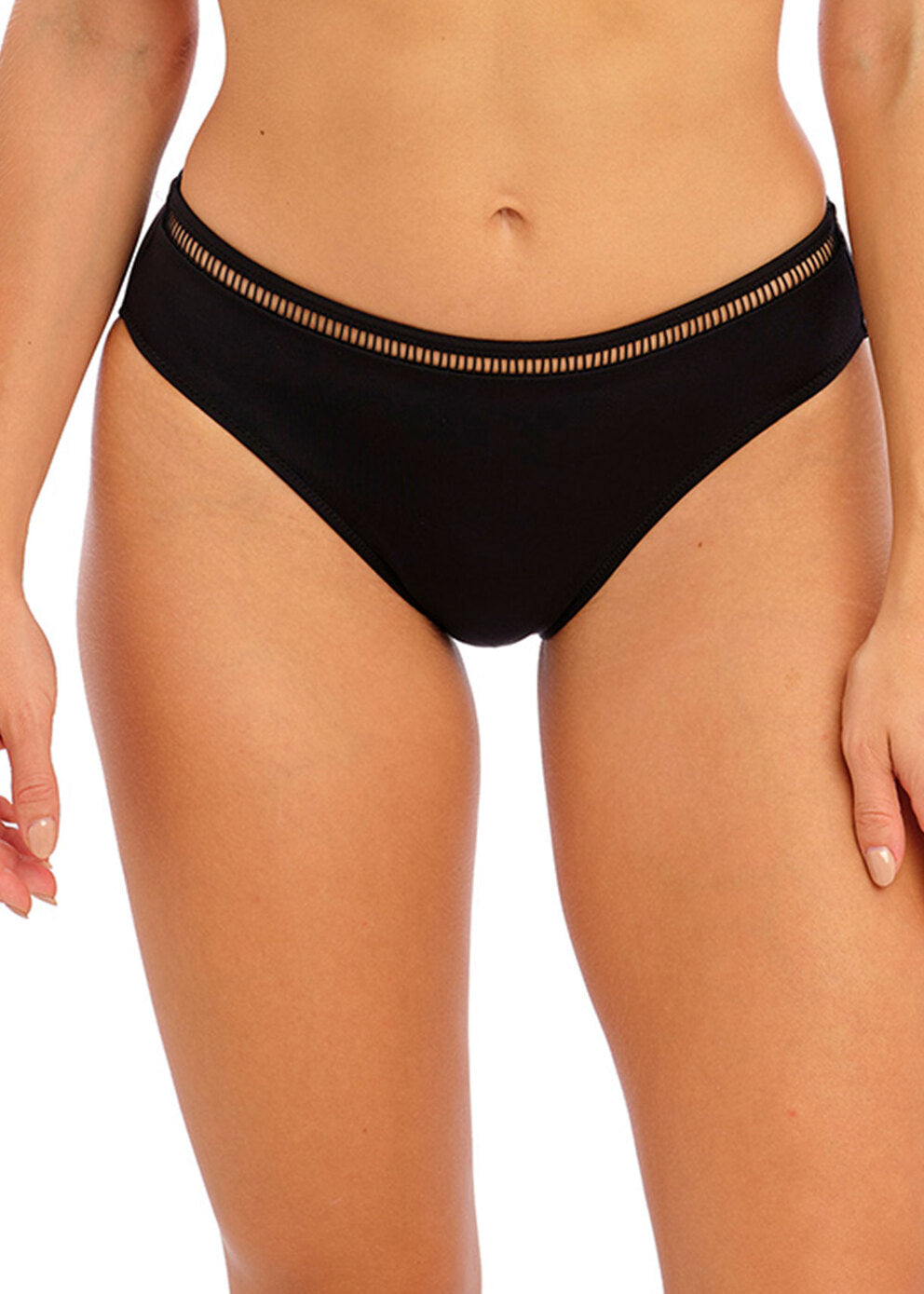 Fantasie East Hampton Matching Mid-Rise Bikini Brief (Black)