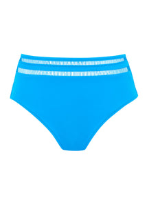 Fantasie East Hampton Matching High-Waist Bikini Brief (Blue Diamond)