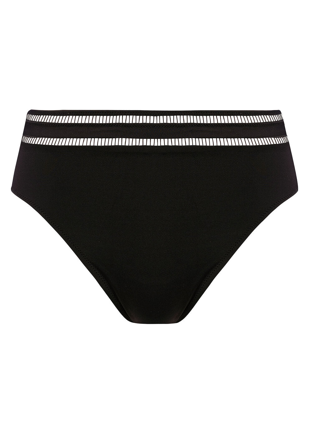 Fantasie East Hampton Matching High-Waist Bikini Brief (Black)