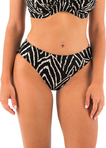 Fantasie Silhouette Island Mid-Rise Bikini Brief (Monochrome)