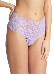 Hanky Panky O/S Retro Thong Signature Lace Solid Colors
