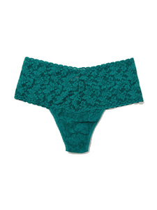 Hanky Panky O/S Retro Thong Signature Lace Solid Colors