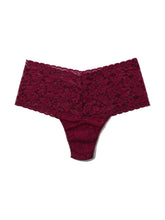 Load image into Gallery viewer, Hanky Panky O/S Retro Thong Signature Lace Solid Colors
