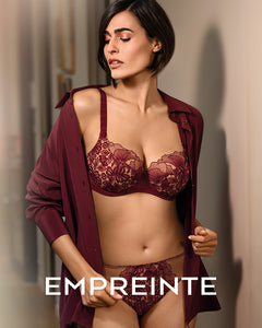 Empreinte FW25 Agathe Amarante Balcony Unlined Underwire Bra