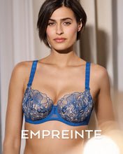 Load image into Gallery viewer, Empreinte Agathe Lazuli Blue  Balcony Unlined Underwire Bra
