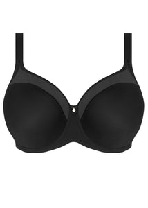 Elomi Smooth Seamless Non-Padded Underwire T-Shirt Bra (Nude + Black + Red)