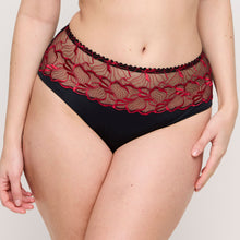 Load image into Gallery viewer, Prima Donna FW25 Springdale Black Rose Matching Full Brief
