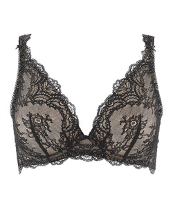 Aubade Danse Des Sens Triangle Plunge Underwire Bra (Basic Colours)
