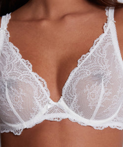Aubade Danse Des Sens Triangle Plunge Underwire Bra (Basic Colours)