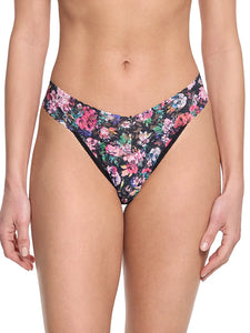 Hanky Panky O/S High/Original Rise Signature Lace Thong Prints