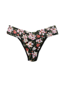Hanky Panky O/S High/Original Rise Signature Lace Thong Prints