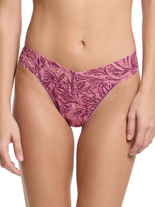 Hanky Panky O/S High/Original Rise Signature Lace Thong Prints