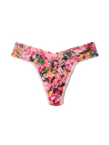 Hanky Panky O/S High/Original Rise Signature Lace Thong Prints