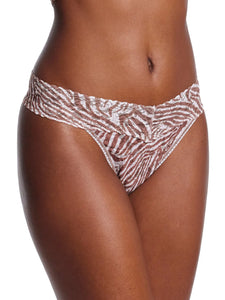 Hanky Panky O/S High/Original Rise Signature Lace Thong Prints