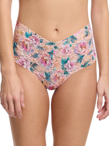 Hanky Panky O/S Retro Thong Signature Lace Prints