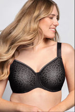 Load image into Gallery viewer, Ulla Romy Black Seamless Underwire Bra

