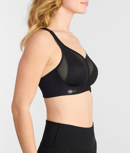 Anita Delta Pad Non-Underwire Sports Bra (Black)