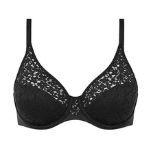 Load image into Gallery viewer, Chantelle Norah Unlined Underwire Bra (Black, Beige)
