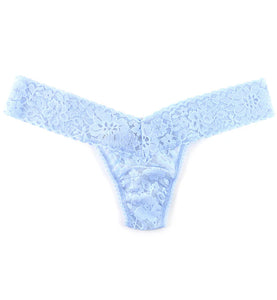 Hanky Panky O/S Low Rise Daily Lace Thong Solid Colors