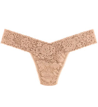 Load image into Gallery viewer, Hanky Panky O/S Low Rise Daily Lace Thong Solid Colors
