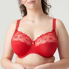 Load image into Gallery viewer, Prima Donna SS22 Deauville Scarlet Full Cup (I-K) Unlined Underwire Bra
