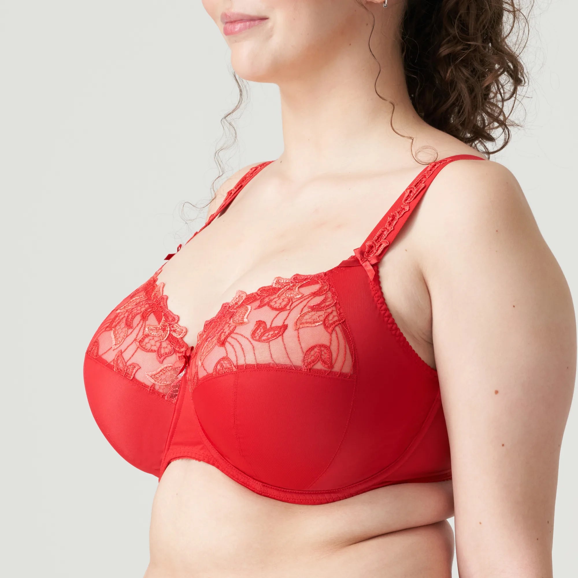 Prima Donna SS22 Deauville Scarlet Full Cup (I-K) Unlined Underwire Br –  LES SAISONS