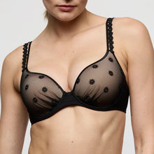 Load image into Gallery viewer, Marie Jo SS26 Daisy Black Padded Heartshape Underwire Bra
