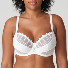 Load image into Gallery viewer, Prima Donna SS24 Arthill White Balcony Tulip Seam Underwire Bra
