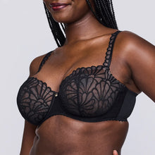 Load image into Gallery viewer, Prima Donna SS25 Gallipoli Black Balcony Vertical Seam Underwire Bra
