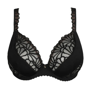 Prima Donna SS25 Gallipoli Black Plunge Underwire Bra