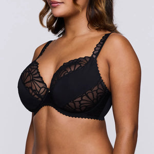 Prima Donna SS25 Gallipoli Black Plunge Underwire Bra