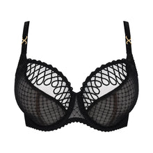 Load image into Gallery viewer, Prima Donna FW26 Jokko Black Tulip Seam Balcony Underwire Bra
