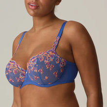 Load image into Gallery viewer, Prima Donna FW24 Lenca Blue Eyes Balcony Vertical Seam Underwire Bra
