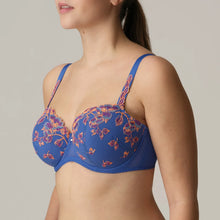 Load image into Gallery viewer, Prima Donna FW24 Lenca Blue Eyes Padded Balcony Underwire Bra
